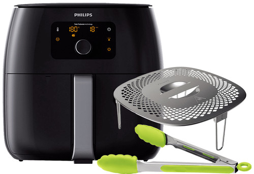 Philips Avance Airfryer XXL HD9650/90 Zwart + Snackkit Main Image