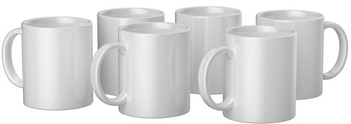 Cricut Mug 440ml 6-Pack (White) Main Image