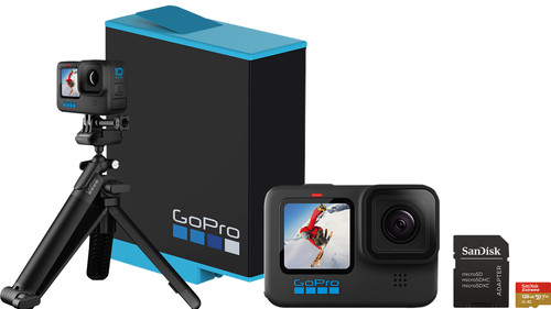 GoPro HERO 10 Black - Starterskit (128GB) Main Image