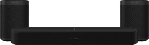 Sonos Beam Gen. 2 Zwart 5.0 + One (2x) Main Image