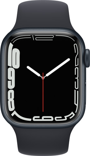 Apple Watch Series 7 41mm Middernacht Aluminium Middernacht Sportband Main Image