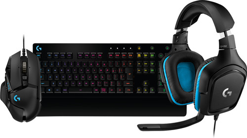 Logitech G502 Souris Gamer & Logitech Casque Gamer Filaire + Logitech G213 Prodigy AZERTY Main Image