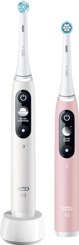 Oral-B IO Series 6 Duo Pack Wit En Roze - Coolblue - Voor 23.59u ...