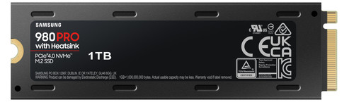 Samsung 980 Pro M.2 SSD 1 To avec Dissipateur Thermique - Coolblue - avant  23:59, demain chez vous