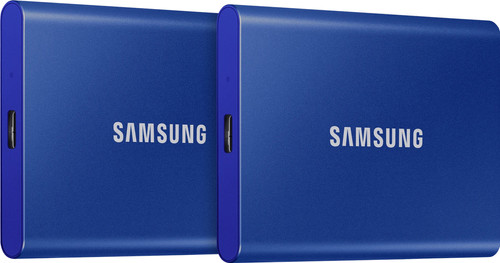 Samsung Portable SSD T7 1 To Bleu - Lot de 2 Main Image