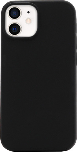 BlueBuilt Soft Case Apple iPhone 12 Mini Back Cover Black Main Image