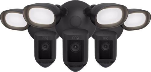 Ring Floodlight Cam Wired Pro Noir Lot de 3 Main Image