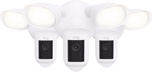 Ring Floodlight Cam Wired Pro Blanc Lot de 3 Main Image