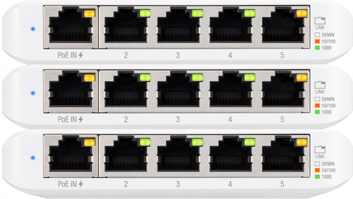 Ubiquiti UniFi USW-FLEX-MINI Lot de 3 Main Image