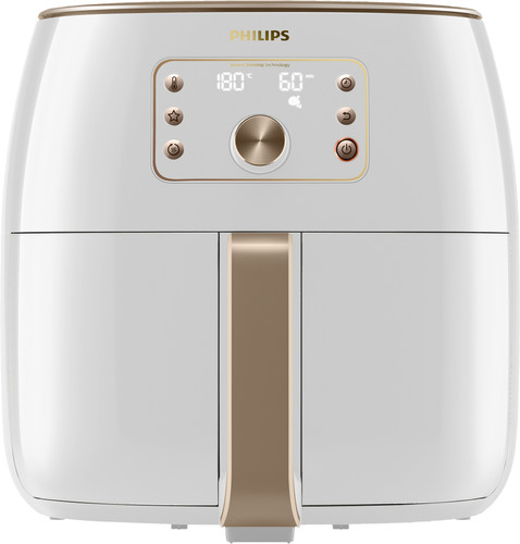 Philips Airfryer XXL Smart Sensing Premium Blanc HD9870/20 + Moule -  Coolblue - avant 23:59, demain chez vous