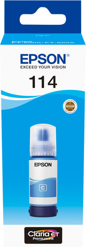 Epson 114 Ink Bottle Cyan Main Image