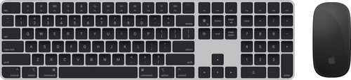 Apple Magic Keyboard avec Pavé Numérique et Touch ID AZERTY + Mouse (2021) Noir Main Image