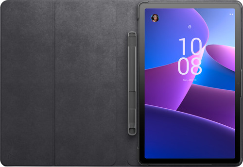 Lenovo Tab M10 Plus (3rd generation) Book Case Gray - Coolblue - Before  23:59, delivered tomorrow
