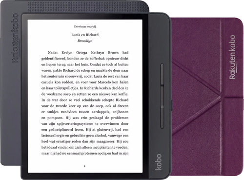 Refurbished Kobo Forma 8GB + Sleep Cover Purple Main Image