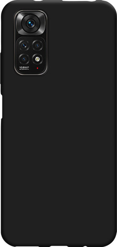 Just in Case Soft Xiaomi Redmi Note 11 Back Cover Black Main Image