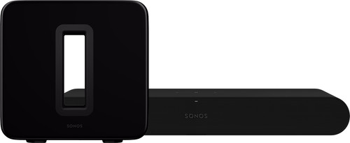 Sonos Ray Zwart + Sub G3 Main Image