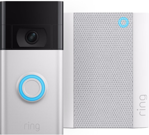 Ring Video Doorbell Gen. 2 Nikkel + Chime Main Image