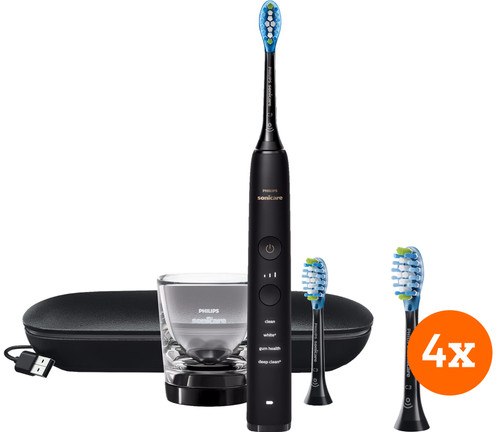 Philips Sonicare DiamondClean 9000 HX9913/18 + Brossettes (4 Pièces) Main Image