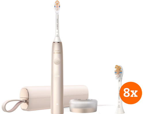 Philips Sonicare Prestige 9900 HX9992/11 + Premium All-in-one Brossettes (8 pièces) Main Image