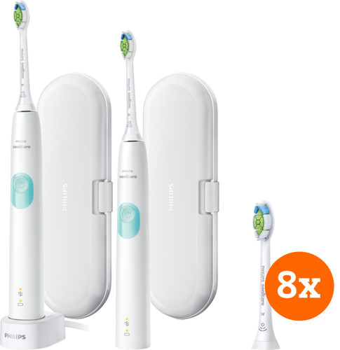 Philips Sonicare ProtectiveClean 4300 HX6807/35 + brossettes Optimal White (8 pièces) Main Image