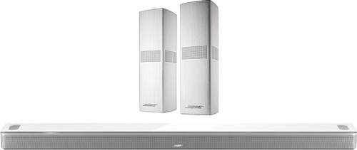 Bose Smart Barre de Son 900 Blanc + Enceintes Surround 700 Blanc Main Image