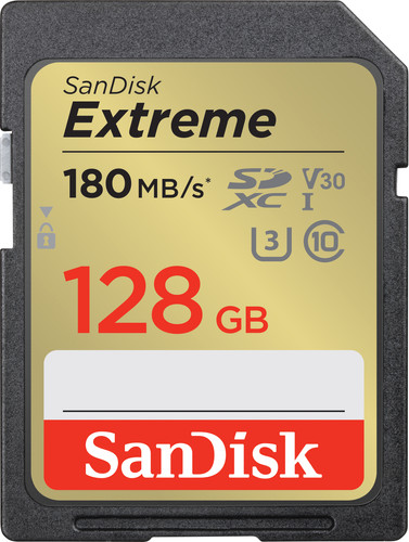 SanDisk SDXC Extreme 128 Go 180 Mo/s Main Image