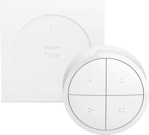Philips Hue Module d'interrupteur mural, Blanc, fonctionne avec Alexa,  Google Assistant et Apple Homekit : : Cuisine et Maison
