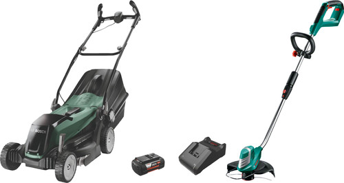 Bosch EasyRotak 36-550 + Bosch AdvancedGrassCut 36 LI incl. 4,0 Ah accu (1x) Main Image