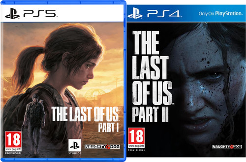 The Last of Us Part 1 PS5 + The Last of Us Part II PS4 Main Image