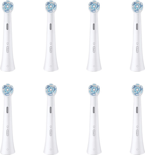 Oral-B iO Ultimate Clean Blanc avec Indicateur de Couleur (8 pièces) Main Image