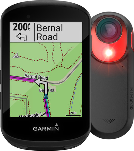 Garmin Edge 530 + Varia RCT715 Radar de Feu arrière avec Caméra Main Image