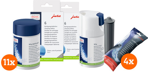 JURA Maintenance Package WE series 1 year + Milk Cleaner Main Image