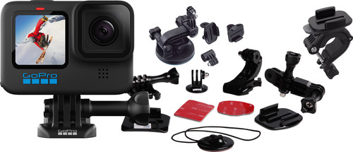 GoPro HERO 10 Black + Motorcycle and Bike Kit Main Image