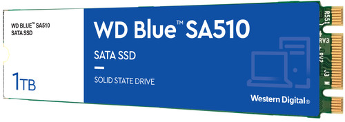 WD Blue SA510 1TB SATA M.2 SSD Main Image