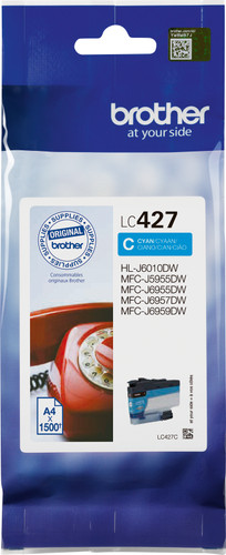 Brother LC-427 Cartridge Cyaan Main Image