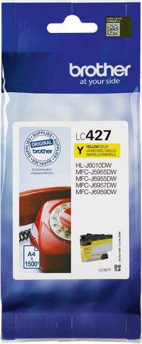 Brother LC-427 Cartouche Jaune Main Image