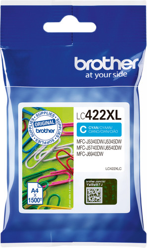 Brother LC-422XL Cartridge Cyan Main Image