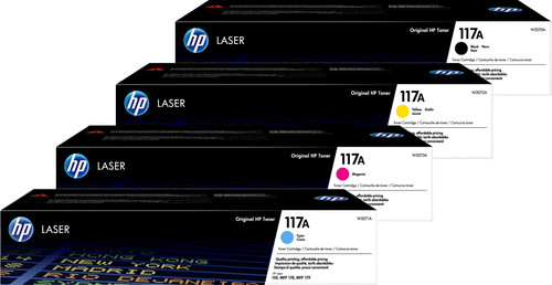 HP 117A Toner Cartridge Combo Pack Main Image