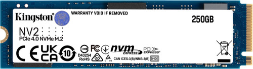 Kingston NV2 PCIe 4.0 NVMe SSD 250GB Main Image