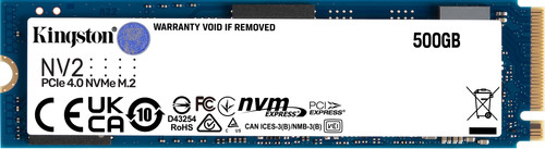 Kingston NV2 PCIe 4.0 NVMe SSD 500 Go Main Image