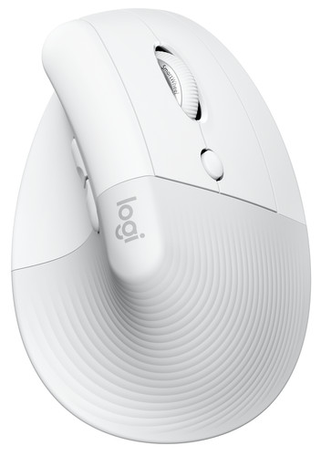 Logitech Lift voor Mac Verticale Ergonomische Muis Wit Main Image