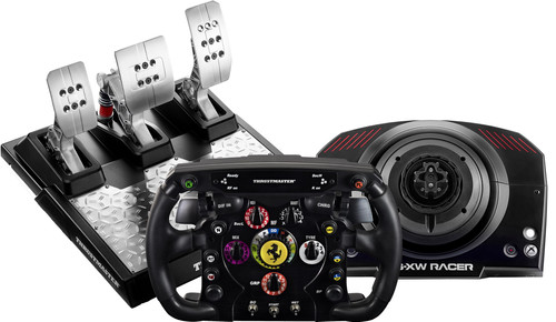 Thrustmaster TS-XW Servo Base + Ferrari F1 Wheel Add-On + T-LCM Pedals Main Image