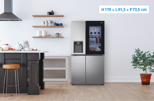 LG Réfrigérateur Américain GSJV90MCAE pas cher 