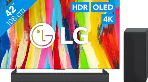 LG OLED42C24LA (2022) + Soundbar Main Image