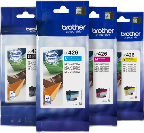 Brother LC-426 Cartouches Pack Combiné Main Image