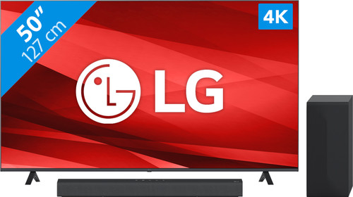 LG 50UQ80006LB (2022) + Soundbar Main Image