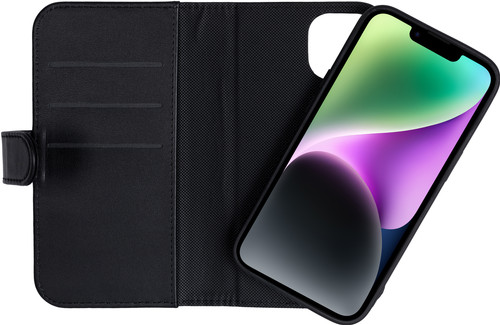 BlueBuilt Apple iPhone 14 Plus 2-in-1 Case Leer Zwart Main Image