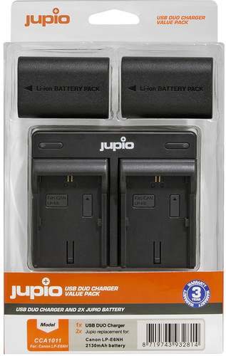 Jupio Kit : 2x Batterie LP-E6NH + Double Chargeur USB Main Image