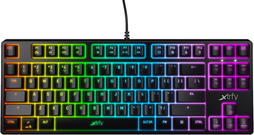Xtrfy K4-TKL RGB Gaming Keyboard AZERTY Black - Coolblue - Before 23:59 ...