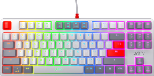 Xtrfy K4-TKL RGB Gaming Keyboard AZERTY Retro - Coolblue - Before 23:59 ...